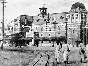1910년대 부산역 모습