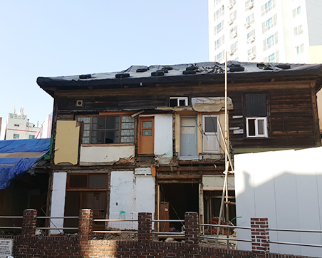 구)부산 임시측후소 청사 모습