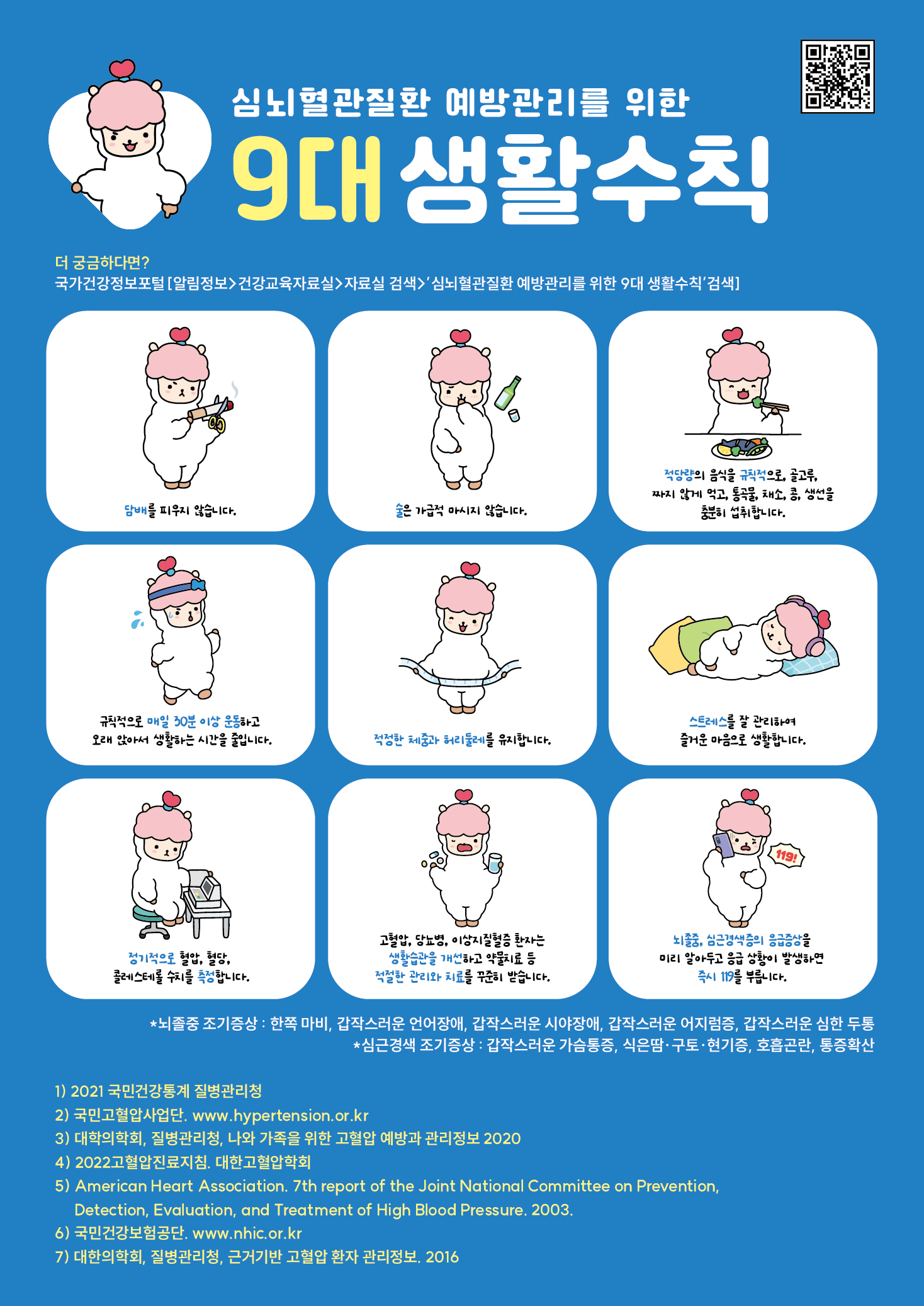 심뇌혈관질환예방관리 9대생활수칙 1
