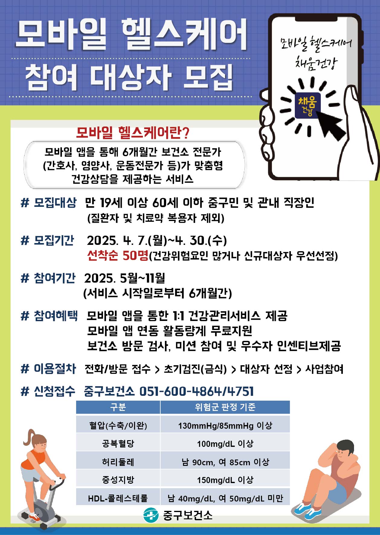 2025년 모바일헬스케어 대상자 모집 1