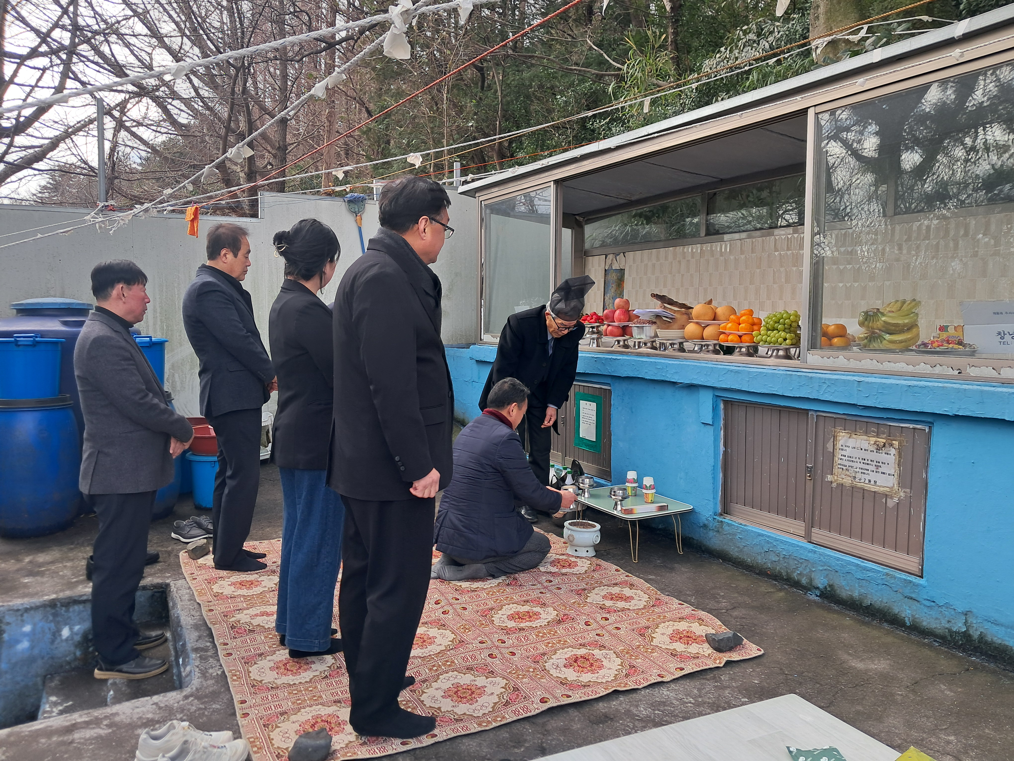 정월대보름 영주2동 당산제 및 보수동 산령각 제례