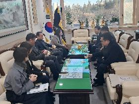 신임 부산중부경찰서장 접견