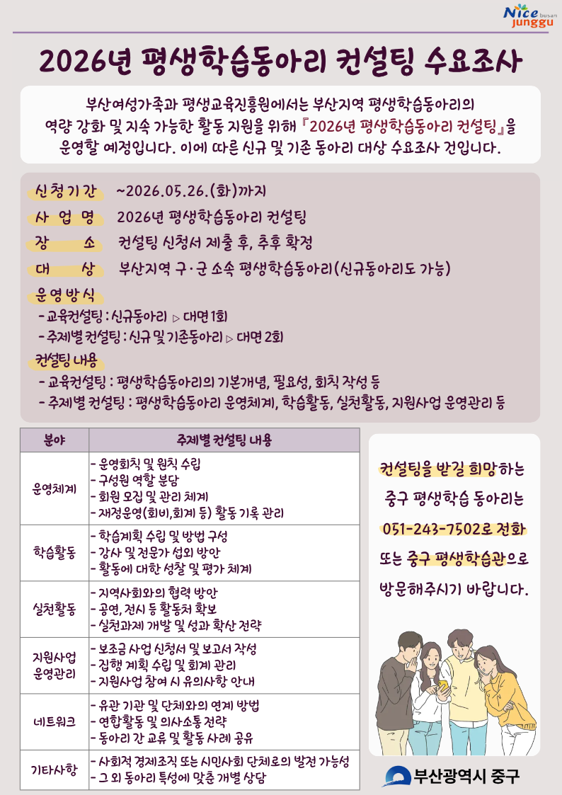 2026년 평생학습동아리 컨설팅 수요조사 1