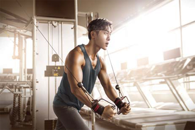 근력운동으로 건강 지켜요!