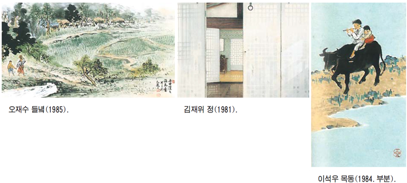 서화로 불리던 동양화가 1982년 `한국화라 일컫고