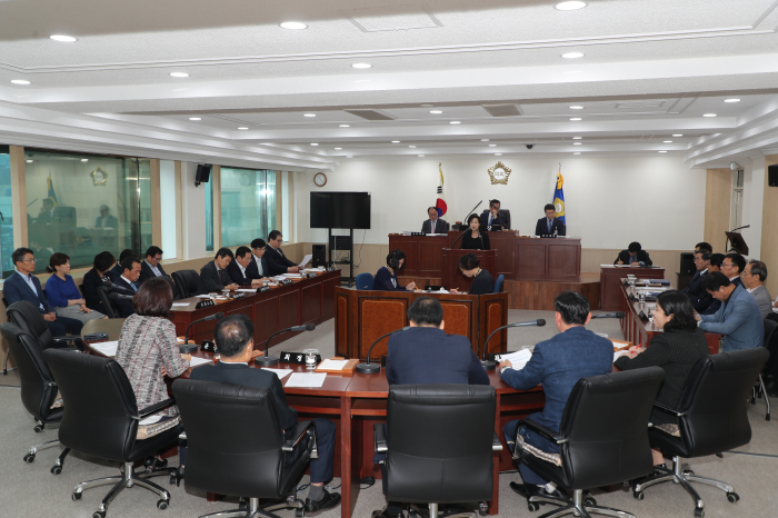 중구의회 제254회 임시회 개회