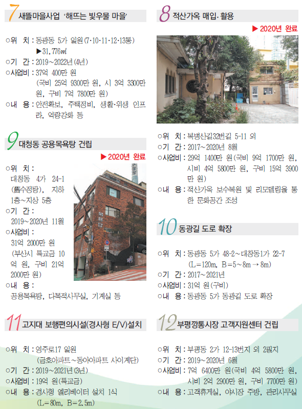 2020 중구 핵심추진사업 (2)