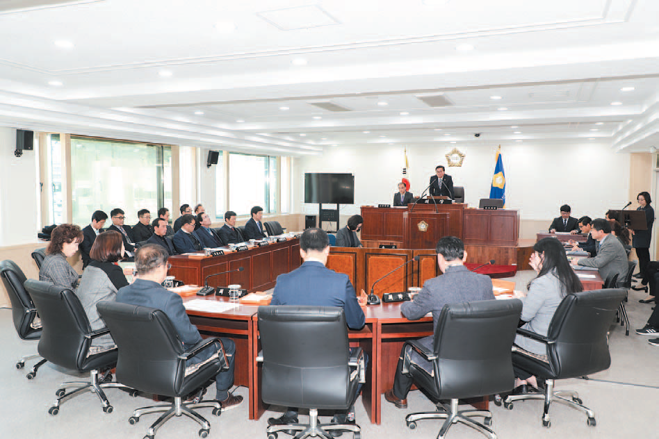 제266회 중구의회 임시회 개회