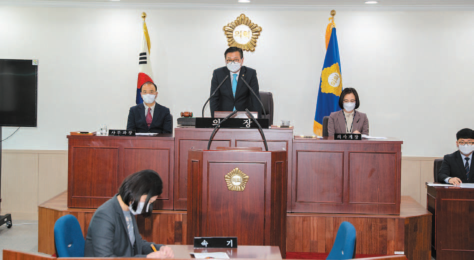 제267회 중구의회 임시회 개회