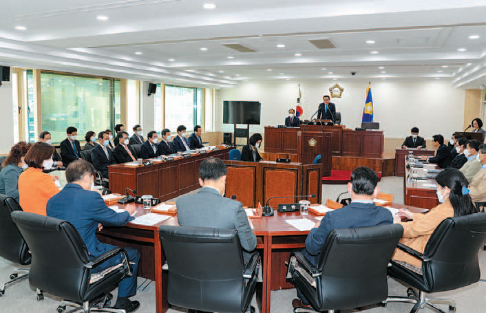 제268회 중구의회 임시회 개회