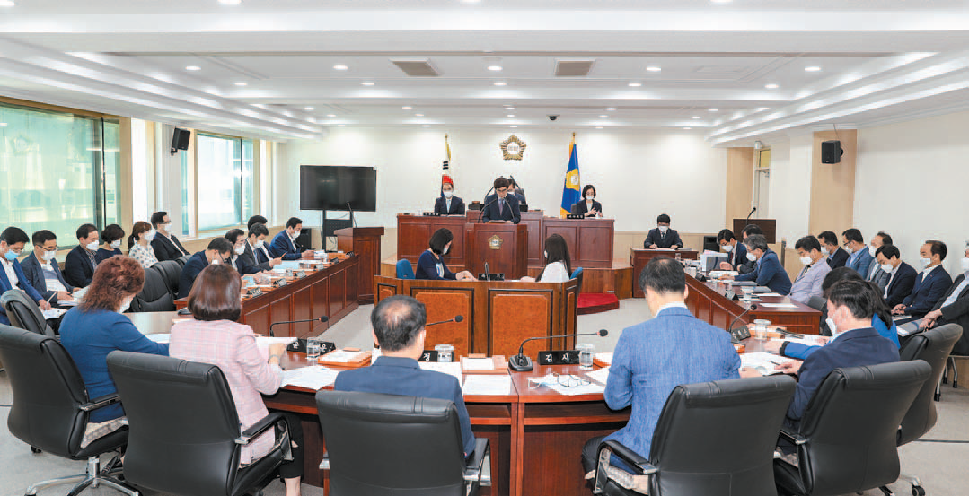 제269회 중구의회 제1차 정례회 개회