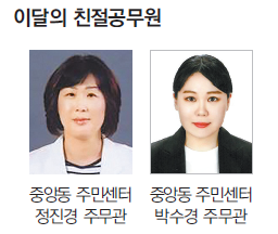 이달의 친절공무원