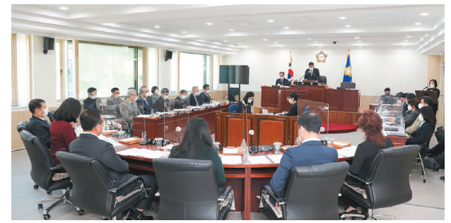 2020년도 행정사무감사, 2021년 예산안 심사, 조례안 심의