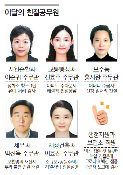 이달의 친절공무원