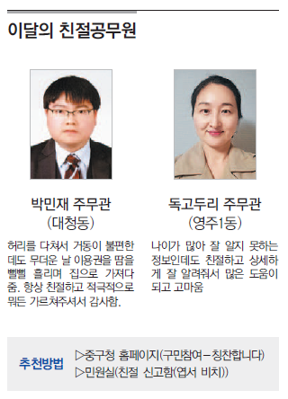 이달의 친절공무원