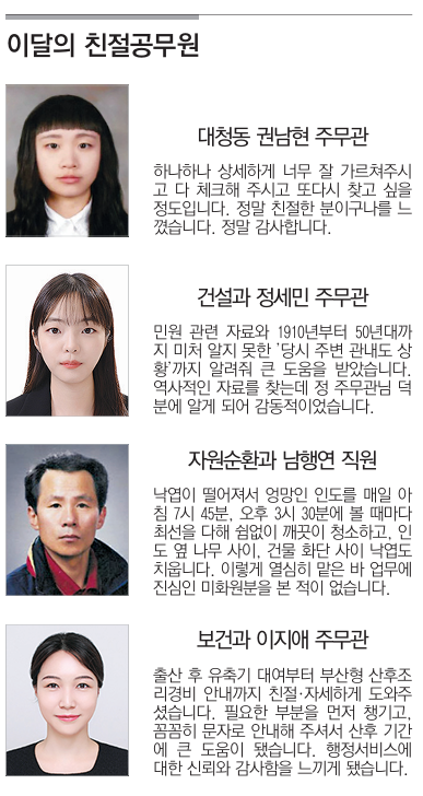 이달의 친절공무원