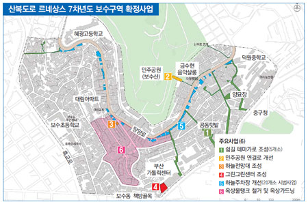 대청·보수동 산복도로 르네상스 `박차'