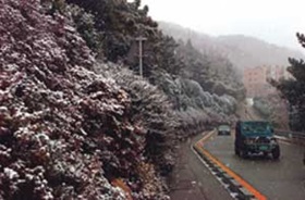 부산 첫 `화이트 크리스마스'