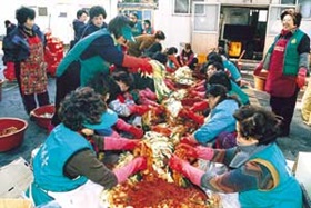 중구여성 사랑의 김장나누기