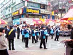 포순이봉사단 학교폭력근절 캠페인