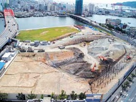 롯데월드는 지금 - 제2롯데월드 2008년 백화점 공사 완료