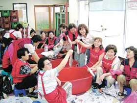 추석，나누는 사람들이 있어 행복합니다