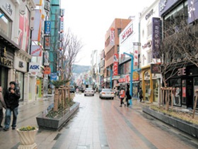 광복로 시범가로사업 2월말까지 마무리