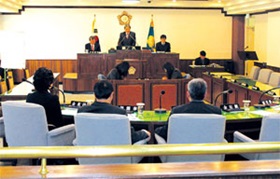 중구의회 제196회 임시회 개회