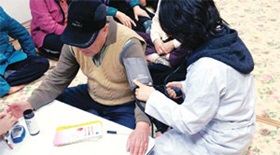 만성질환자 방문건강교실 운영