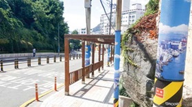 불법광고물 부착 방지시트 설치