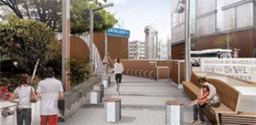 남포역 주변, 도시재생형 쌈지공원 조성