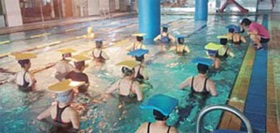 실버수중 운동교실 운영