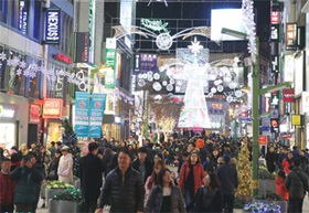 역시 광복로 트리문화축제!