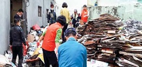 중앙동 쪽방 홀로어르신 집 대청소