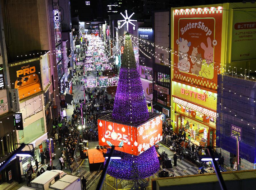 2025 광복로 겨울빛 트리축제 점등식 5