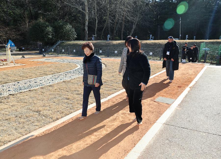 복병산 건식 황톳길 조성사업 준공식 4