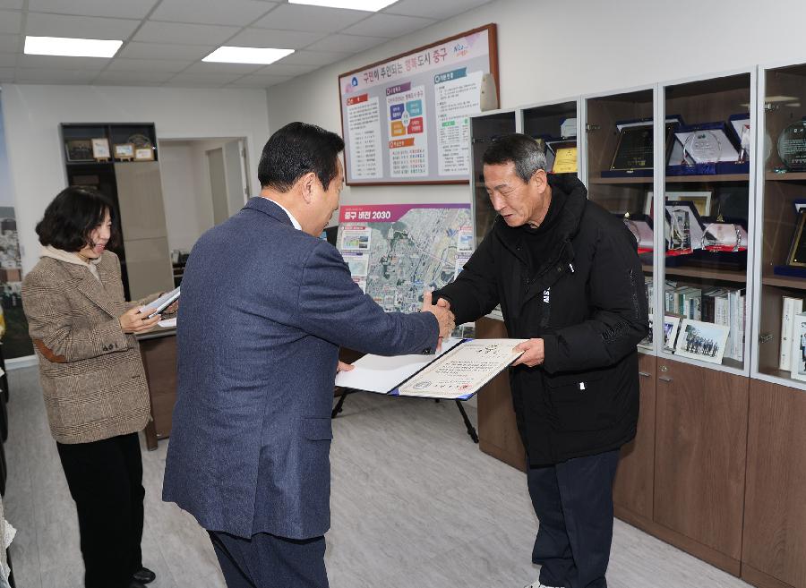 무공수훈자 훈장 전수 3