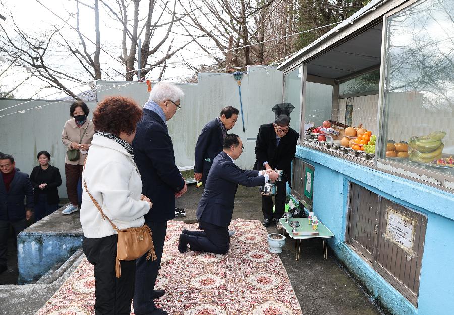 정월대보름 당산제 사진