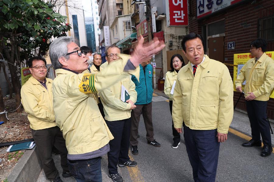 해빙기 시설물 특별 안전점검(청풍장, 소화장) 2