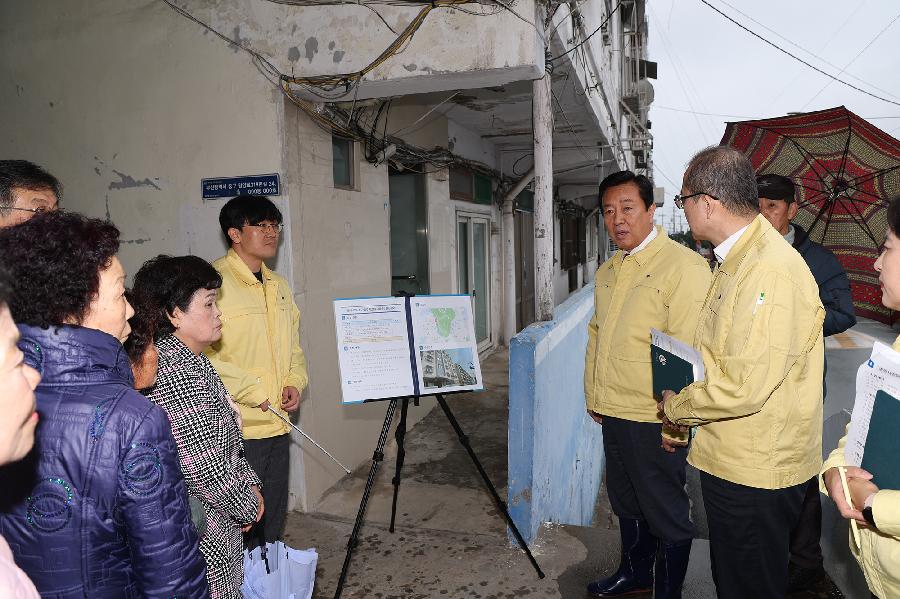 2026년 해빙기 시설물 특별 안전점검(보수아파트) 사진