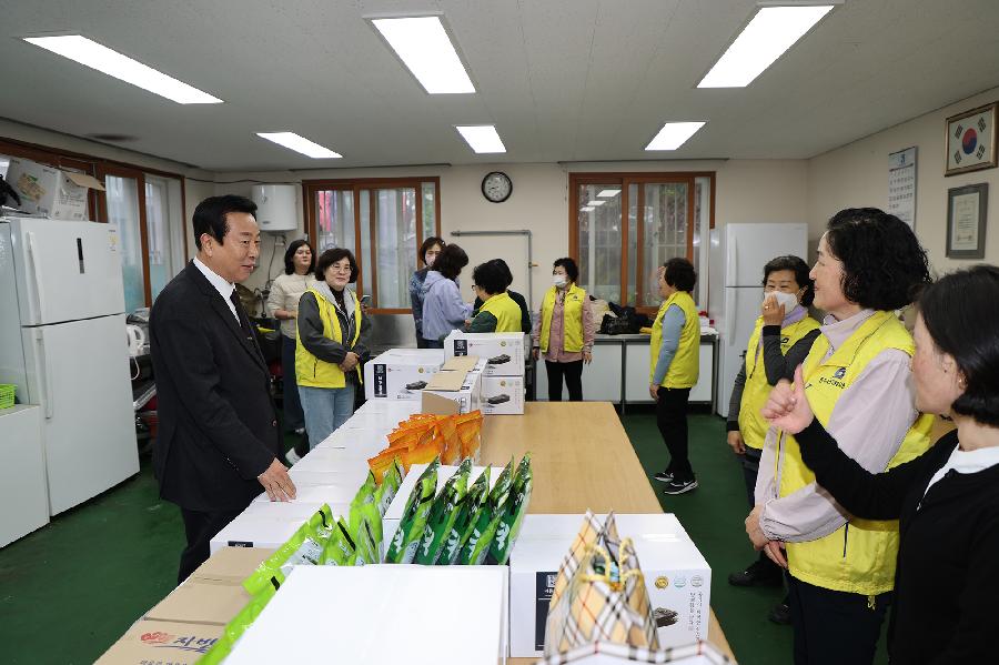 여성자원봉사원회 마른반찬나누기 행사 2