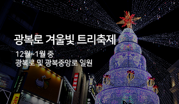 광복로 겨울빛 트리축제 -  12월~1월, 광복로 겨울빛 트리축제