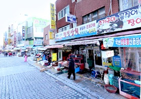 부산자갈밭시장