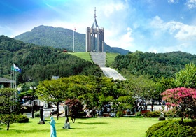 중앙(대청)공원과 충혼탑